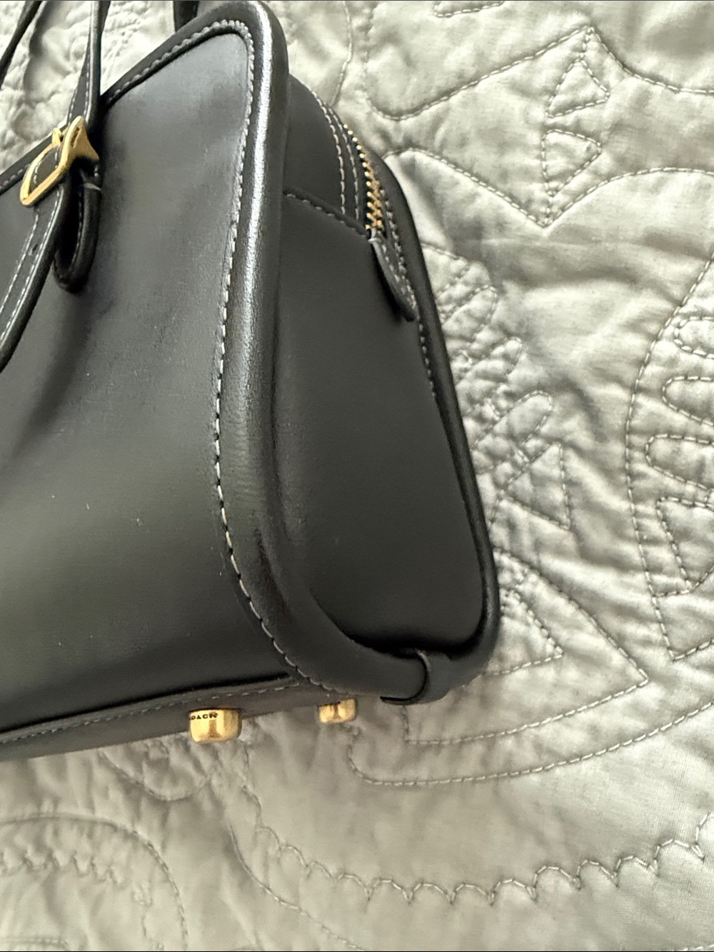 Coach swing zip double strap handbag - Picture 7 of 7